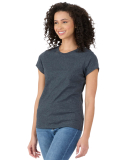 Boxercraft EW2180 Ladies' Recrafted Recyled T-Shir in Black heather
