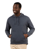 Boxercraft EM5370 Men's Recrafted Recycled Hooded  in Black heather