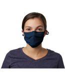 Hanes BMSKAR Adult 2-Ply Adjustable Mask in Navy