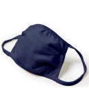 Hanes BMSKKR Youth 2-Ply Adjustable Mask in Navy