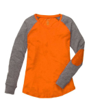 Boxercraft T66 Womenâ€™s Preppy Patc in Orange/ granite
