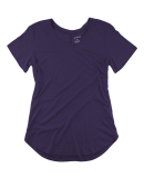 Boxercraft T61 Women’s At Ease Scoop Neck T-Shir in Purple