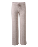 Boxercraft L10 Women's Cuddle Fleece Wide Leg Pant in Espresso heather