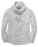 Boxercraft L12 Women's Cuddle Cowl Pullover in Oxford heather
