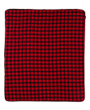 Boxercraft FQ01 Everest Blanket in Red/ black buffalo