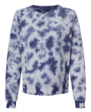 Boxercraft K01 Women's Fleece Out in Navy tie-dye