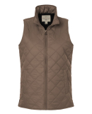 Weatherproof W207359 Women's Vintage Diamond Quilt in Driftwood