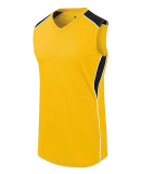 Augusta Sportswear 312163 Girls' Dynamite Jersey in Athletic gold/ black/ white
