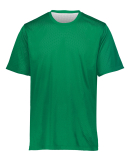 Augusta Sportswear 1603 Youth Mesh Reversible Jers in Kelly/ white