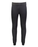 Augusta Sportswear 6870 Women's Eco Revive™ Thre in Black/ carbon heather