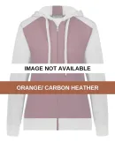 Augusta Sportswear 6901 Women's Eco Revive™ Thre Orange/ Carbon Heather
