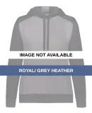 Augusta Sportswear 6867 Women's Eco Revive™ Thre Royal/ Grey Heather