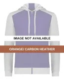 Augusta Sportswear 6899 Unisex Eco Revive™ Three Orange/ Carbon Heather