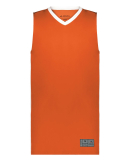 Augusta Sportswear 6887 Youth Match-Up Basketball  in Orange/ white