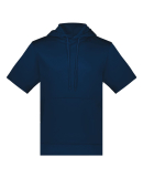 Augusta Sportswear 6871 Unisex Fleece Short Sleeve in Navy