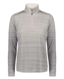 Augusta Sportswear 7012 Women's Pursuit Quarter-Zi in Athletic grey
