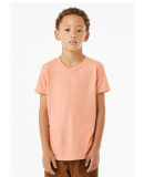 Bella + Canvas 3001Y Youth Jersey Tee in Peach