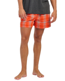 Boxercraft BM6701 Men's Double Brushed Flannel Box in Burnt orange kingston