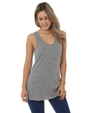Bayside Apparel 5820 Women's USA-Made Triblend Tan in Tri athletic grey