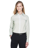 Devon and Jones DG510W Women's Crown Collection®  in White/ forest/ lime