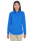 Devon and Jones DP610W Women's Perfect Fit™ Half in French blue