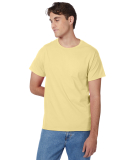 Hanes 5250 Unisex Authentic T-Shirt in Daffodil yellow