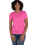 Hanes 4830 Women's Cool DRI® Performance T-Shirt in Wow pink