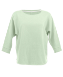 J America 8685 Women's Lounge Fleece Dolman Crewne in Julep