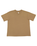 LA T 3520 Relaxed Crew Tee in Coyote brown