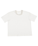LA T 3520 Relaxed Crew Tee in Porcelain