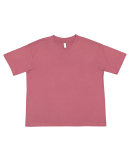 LA T 3520 Relaxed Crew Tee in Rouge