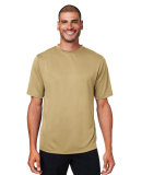 Team 365 TT15 Men's Zone Performance Mesh T-Shirt in Sport vegas gold