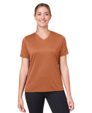 Team 365 TT15W Women's Zone Performance Mesh T-Shi in Sport burnt orange