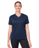 Team 365 TT15W Women's Zone Performance Mesh T-Shi in Sport dark navy