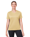 Team 365 TT15W Women's Zone Performance Mesh T-Shi in Sport vegas gold