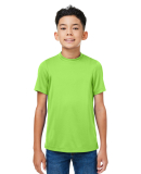 Team 365 TT15Y Youth Zone Performance Mesh T-Shirt in Acid green
