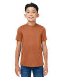 Team 365 TT15Y Youth Zone Performance Mesh T-Shirt in Sport burnt orange