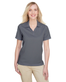 UltraClub UC102W Women's Cavalry Twill Performance in Charcoal/ navy