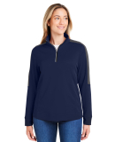 Core 365 CE404W Women's Market Snag Protect Mesh C in Classic navy heather/ carbon