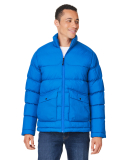 Core 365 CE720 Men's Inspire Puffer Jacket in True royal