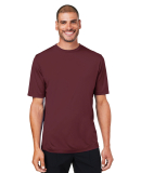 Core 365 CE10 Unisex Capital Performance T-Shirt in Burgundy