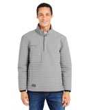 DRI DUCK 5303 Men's Keystone Quilted Pullover in Grey