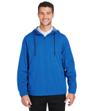 North End NE75 Men's Network Lightweight Jacket in Light nautical blue heather