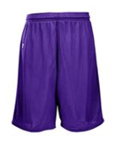 Russell Athletic 659AFB Youth Tricot Mesh Shorts in Purple