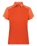 Russell Athletic R20DKX Women's Legend Polo in Burnt orange