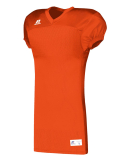 Russell Athletic S8623W Youth Jersey With Side Ins in Burnt orange