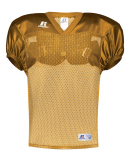 Russell Athletic S096BM Unisex Stock Practice Jers in Gold