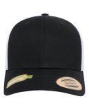 Yupoong-Flex Fit 6606R Sustainable Retro Trucker C in Black/ white