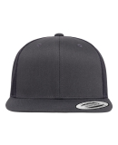 Yupoong-Flex Fit 6609 Retro High Profile Trucker C in Charcoal