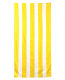 Carmel Towel Company C3060S Cabana Stripe Velour B in Sunlight